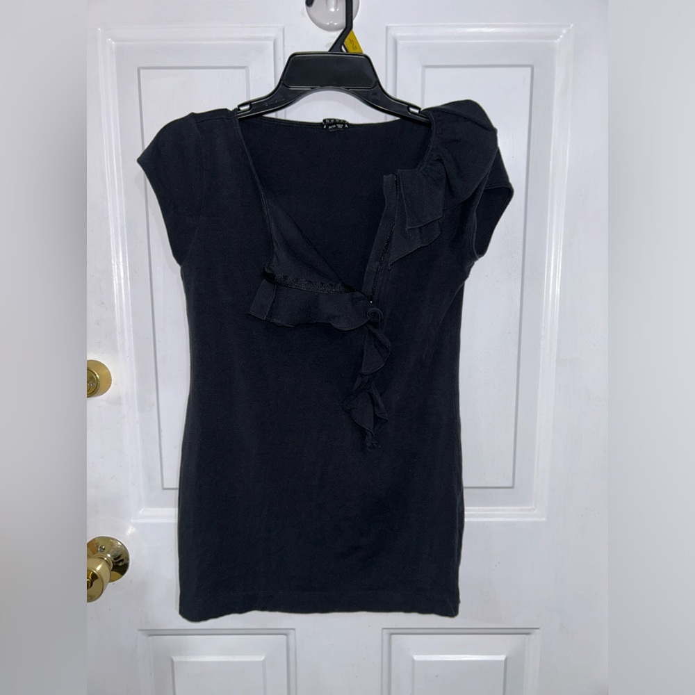 Theory Ruffle top - Picture 6 of 12